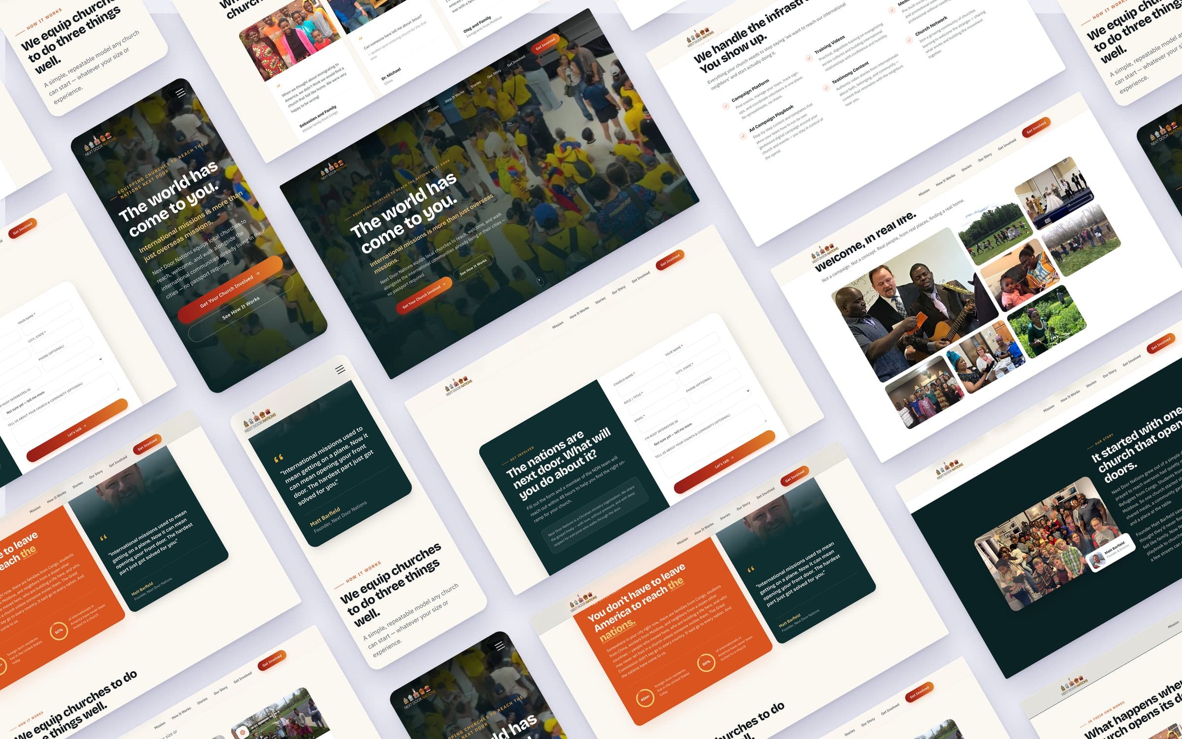 National ministry: Website & campaign