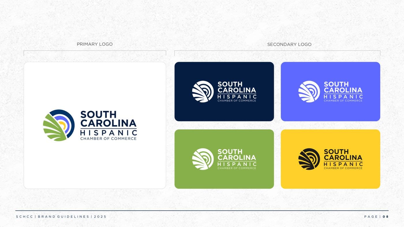Statewide chamber of commerce brand guidelines, page 3